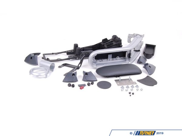 Genuine MINI Armrest Retrofit Kit - White Silver  51160398630KT