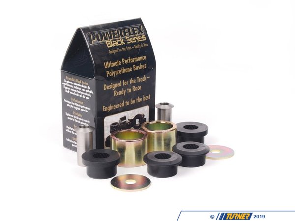 Powerflex Black Series Race Polyurethane Rear Upper Control Arm Bushings, Outer Position Set - E8X, E9X PFR5-412BX2