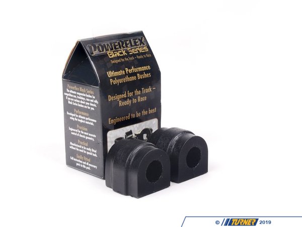 Powerflex Black Series Race Polyurethane Rear Sway Bar Bushing Set - E46 M3 PFR5-4609-21.5B2