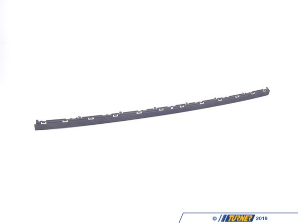 Genuine BMW Genuine BMW Bumper Guard, Primed, Center Chrom - 51127005942 - E39 51127005942
