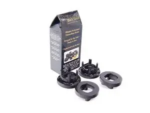 Race Polyurethane Subframe Inserts, Front Position Set - E8X, E9X