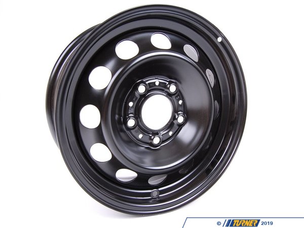 Genuine BMW Genuine BMW Steel Rim Schwarz 61/2Jx15 Et:42 - 36111095004 - E46 - (NO LONGER AVAILABLE) 36111095004