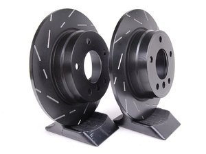 Sport Slotted Rear Brake Rotors - Pair (280x10)