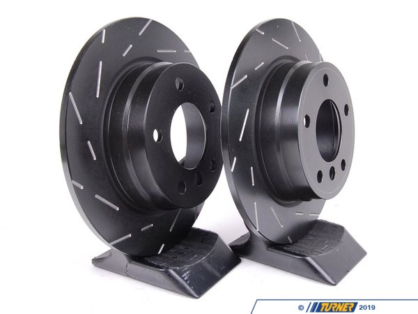 EBC Sport Slotted Rear Brake Rotors - Pair (280x10) USR554