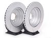 Genuine BMW Dimpled & Slotted Brake Rotors - Rear - E82 135i 34216795754 View 7
