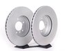 Meyle Front Brake Rotors - Pair (325x25) 34116855156KT2 View 6