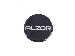 Center Cap Sticker - Black/Chrome - Priced Each