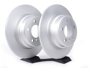 Meyle Rear Brake Rotor Pair - 324x12 - E53 X5