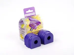 Powerflex Performance Polyurethane Rear Sway Bar Bushing Set - E60, E61, E63, E64