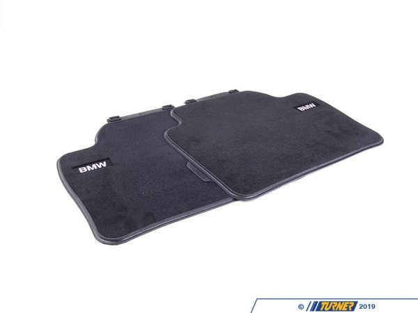 Genuine BMW Genuine BMW Base Line Rear Carpeted Floor Mat Set - F31, F36, F30, F80 51472293353