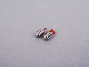 WY5W Wedge Bulb - Chrome - Pair
