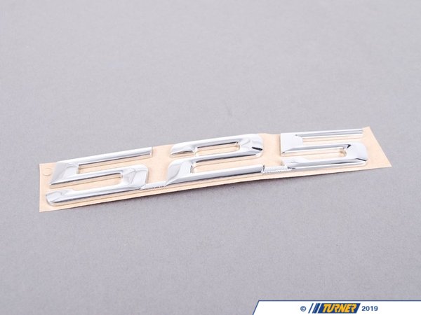 Genuine BMW Genuine BMW Emblem Adhered "525" - 51148137275 - E34,E39 51148137275