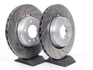 Genuine BMW Front BMW Performance Brake Rotors Set (325x25)