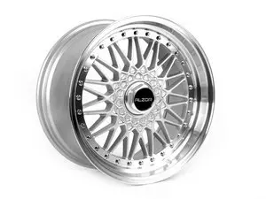 Alzor Style 010 Square Wheel Set - Silver - 18x9