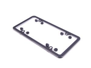Genuine BMW Carbon Fiber Slim Line Plate Frame