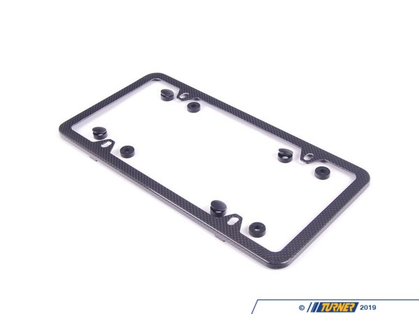 Genuine BMW Genuine BMW Carbon Fiber Slim Line Plate Frame 82112210415