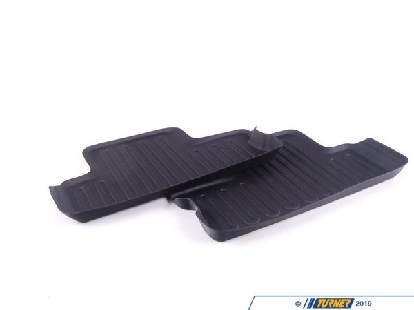 Genuine MINI Genuine MINI Rear Floor Mat Liners Black - Set 82112290709