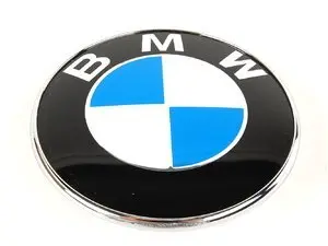 Genuine BMW Trunk Lid Badge - E39