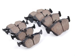 Akebono Front And Rear Euro Ceramic Brake Pad Kit -- E39 525i 528i