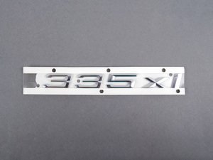 Genuine BMW Emblem Adhered Rear - 335Xi - 51147074722 - E90