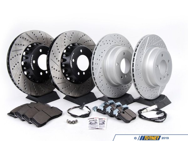 Packaged by Turner Performance Front & Rear Brake Service Kit - E82/88 135i E8X135FRPBKT