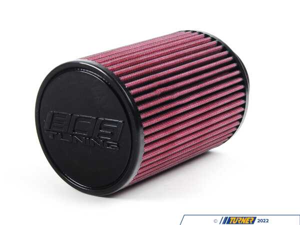 ECS ECS Red Cotton Gauze "Oiled" Air Filter Element (3.0" inlet) 003675ecs02aKT