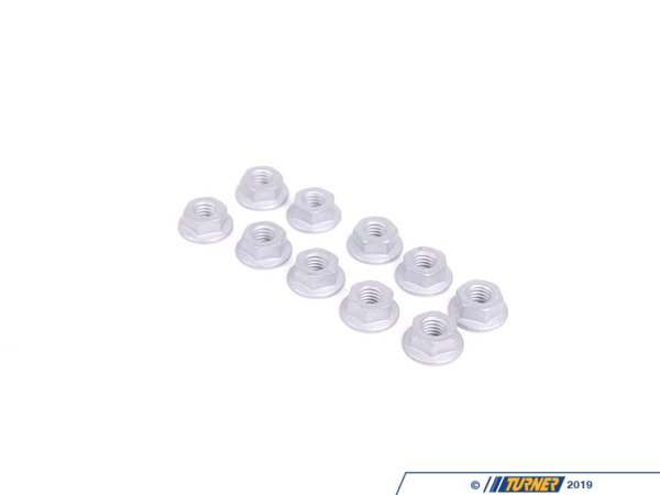 Genuine MINI Hex Nut - Pack Of 10 07119904023KT