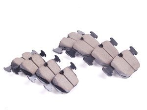 BMW E39 Akebono Front & Rear Euro Ceramic Brake Pad Kit