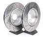 Genuine BMW Genuine BMW Rear Cross Drilled Brake Rotor Pair - 350x24 - E9X M3, E82 1 M Coupe 3489228380304 View 2