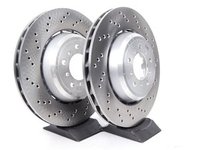 Packaged by Turner Front Brake Rotors - E9X M3 2008-later (pair) TMS2361