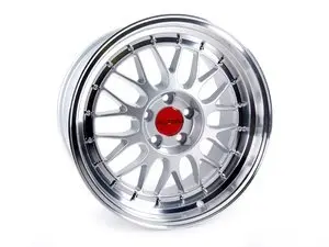 Center Cap Sticker - Red - Priced Each