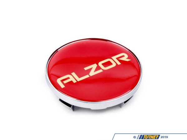 Alzor Center Cap - Red/Chrome - Priced Each 2018CAP