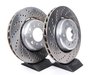 Genuine European BMW BMW E46 M3 European Semi-Floating Front Brake Rotors - Pair (325x28) 282801802 View 1