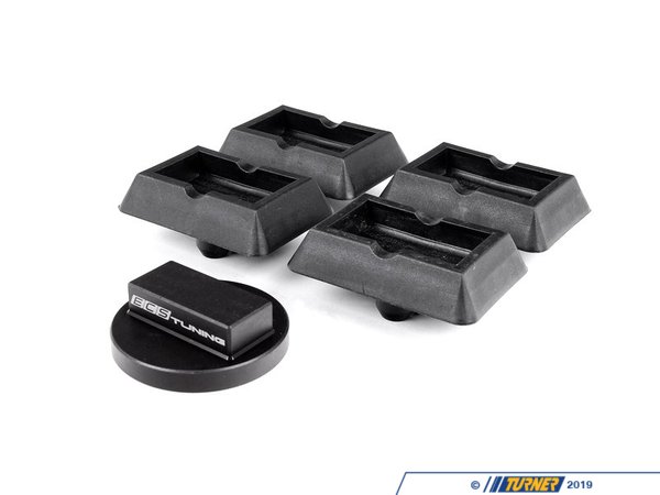 Packaged by Turner BMW Jack Pad Set with Jack Adapter - E53 X5, E38, E39 51717001650KT