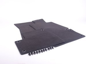 Genuine BMW Floor Mats - Black - E30 318i/is 325e/es 325i/is/ix M3