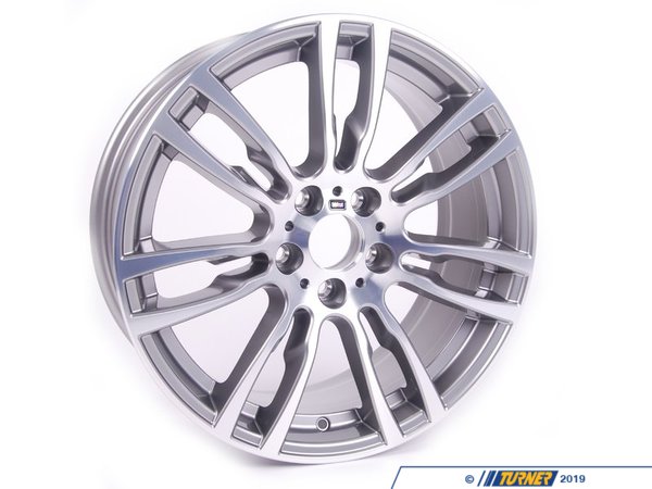 Genuine BMW Genuine BMW Gloss-turned Light Alloy Rim - 36117845882 36117845882