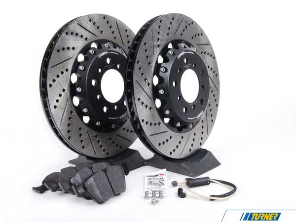 Packaged by Turner High-Performance Front Brake Service Kit - E46 M3 ZCP/Competition 000505ECS02KT7