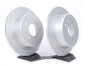 Meyle Rear Brake Rotors - Pair (258x10) - E30 non-M