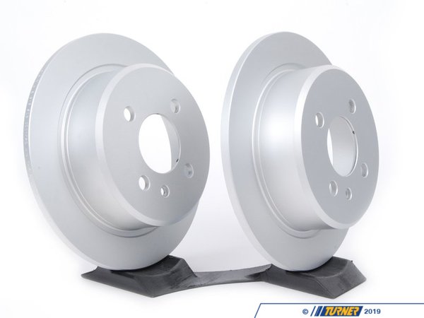Meyle Meyle Rear Brake Rotors - Pair (258x10) - E30 non-M 40406147kt