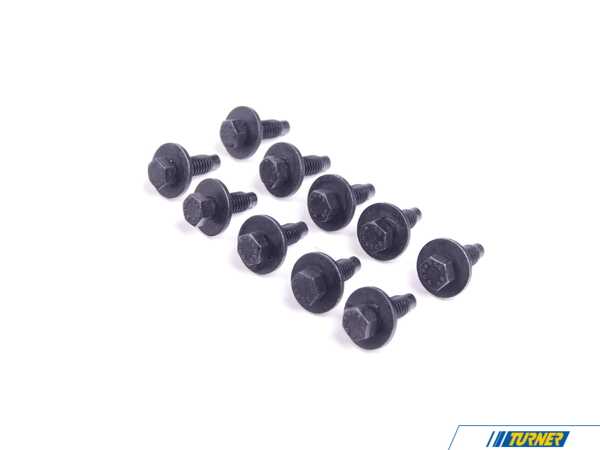 Genuine BMW Hex Bolt - Pack Of 10 07146986088KT