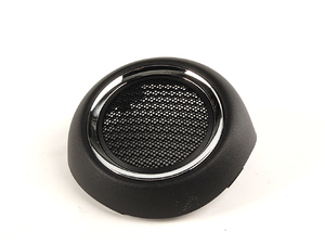 Genuine MINI Upper Speaker Grille Cover With Chrome - Right Side - R55 R56 R57 R58 R59