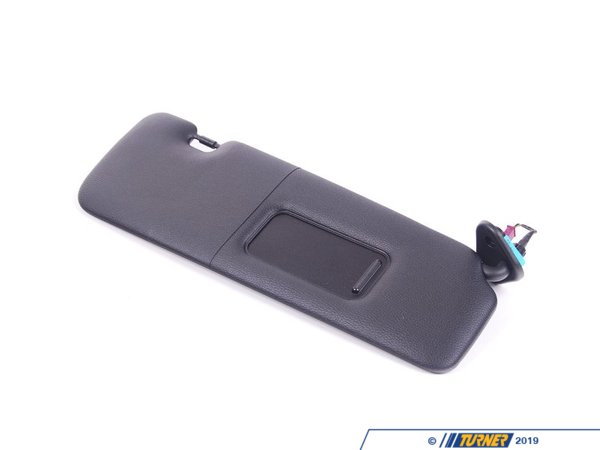 Genuine European BMW European Sun Visor - Black 51167139446