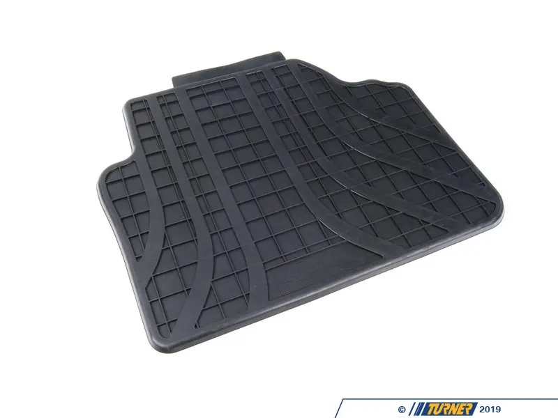 Genuine Front All Weather Floor Mats Set Black for BMW E90 E92 E93 3