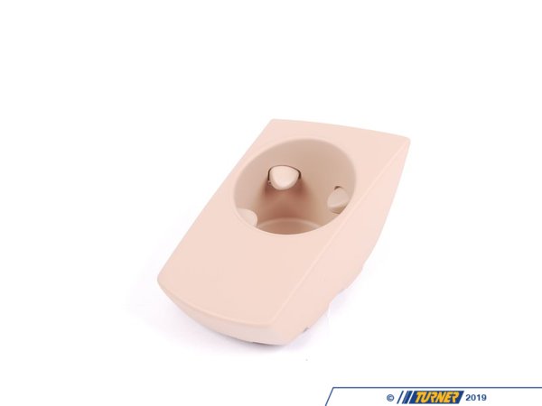 Genuine BMW Cup Holder - Center Console - Sand Beige - E83 51163404802