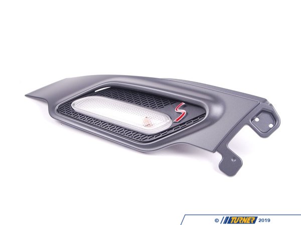 Genuine MINI Genuine MINI Side Carrier Turn Signal Trim S Anthracite - Right 51139804616