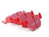 EBC BMW E3X E53 Front Brake Pad Set RedStuff Performance  dp31036c View 1