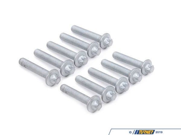 Genuine BMW Oil Filter Housing Bolt - Pack Of 10 11427540763KT