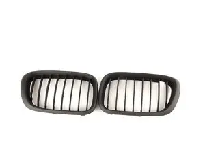 BMW E53 X5 ECS Kidney Grille Set - Matte Black 