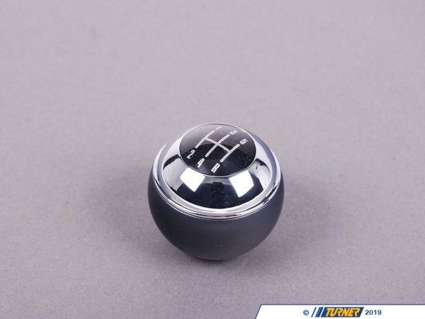Genuine MINI Genuine MINI Gear Shift Knob 5 Speed Plastic / Chrome 25117542278