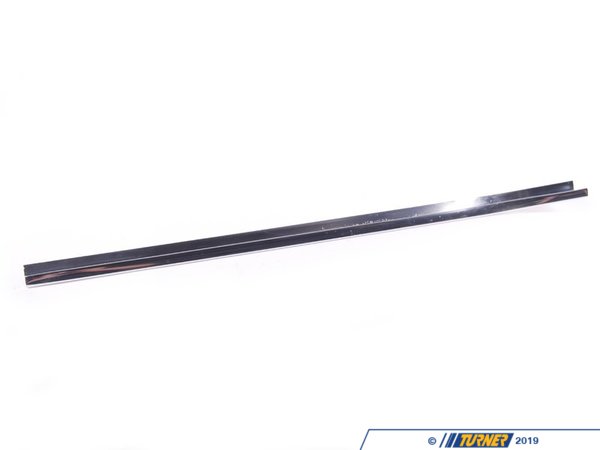Genuine BMW Genuine BMW Waist Rail Trim Strip, Left Rear Chrom - 51361839237 51361839237